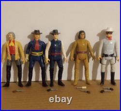 Vintage Lone Ranger Gabriel Set There Is 4 That Has Pistols And A Knife 1 Don't