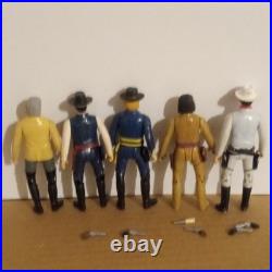 Vintage Lone Ranger Gabriel Set There Is 4 That Has Pistols And A Knife 1 Don't