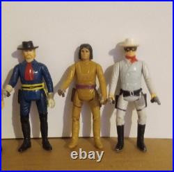 Vintage Lone Ranger Gabriel set everyone has there weapons nothing is broken