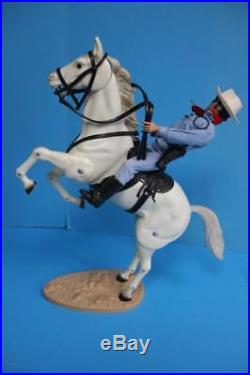 Vintage Lone Ranger Marx Gabriel figure doll LONE RANGER and SILVER complete SEE