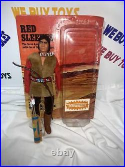 Vintage Lone Ranger Marx Gabriel figure doll RED SLEEVES