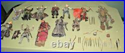 Vintage Lord Of The Rings Action Figure Lot of 12 + Weaponry & Accessories