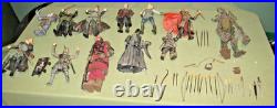 Vintage Lord Of The Rings Action Figure Lot of 12 + Weaponry & Accessories