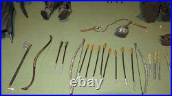 Vintage Lord Of The Rings Action Figure Lot of 12 + Weaponry & Accessories