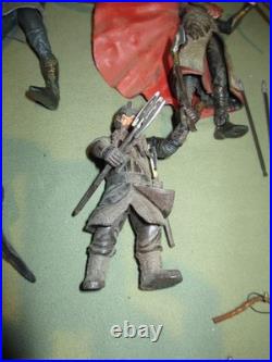 Vintage Lord Of The Rings Action Figure Lot of 12 + Weaponry & Accessories