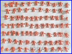 Vintage Lot of 106 M. U. S. C. L. E. Muscle Men Mattel Toy Action Figures 1980s