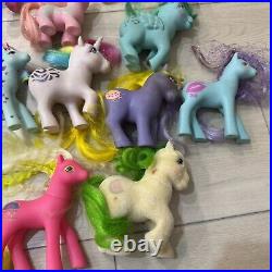 Vintage Lot of 18 My Little Pony MLP Toys Hasbro Toy Ponies Collection