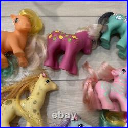 Vintage Lot of 18 My Little Pony MLP Toys Hasbro Toy Ponies Collection