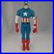 Vintage MARVEL Captain America Figure 1991 Blue Red White Plastic Comic Heroes