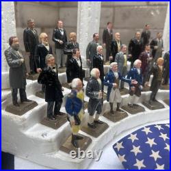 Vintage MARX 1960's Complete Set of United States Presidents 35 Figures