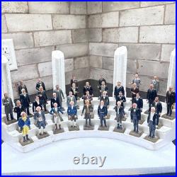 Vintage MARX 1960's Complete Set of United States Presidents 35 Figures