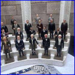 Vintage MARX 1960's Complete Set of United States Presidents 35 Figures