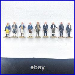 Vintage MARX 1960's Complete Set of United States Presidents 35 Figures