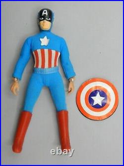 Vintage MEGO Marvel comics CAPTAIN AMERICA action figure 8 with original BOX toy