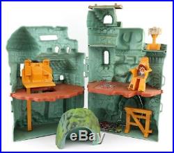 Vintage MOTU He-Man Castle Grayskull Lot with Action Figures & Vehicles 80's Toy