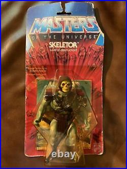 Vintage MOTU Skeletor Original Heman Action Figure Toy 1982 12- Back