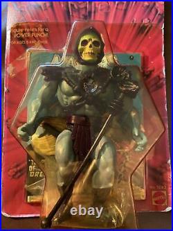 Vintage MOTU Skeletor Original Heman Action Figure Toy 1982 12- Back