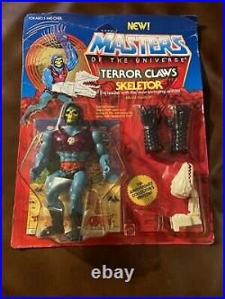 Vintage MOTU Terror Claws Skeletor Heman Action Figure Toy! 1985! AFA IT