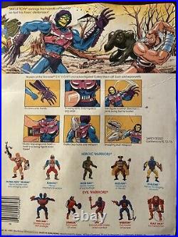 Vintage MOTU Terror Claws Skeletor Heman Action Figure Toy! 1985! AFA IT
