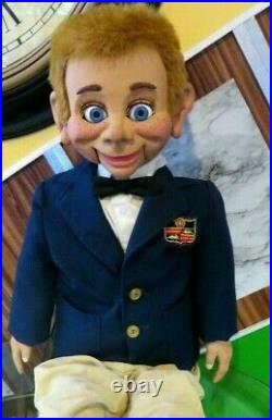 Vintage Maher/clint Detweiler Pro Multi-function Ventriloquist Figure Loaded 40