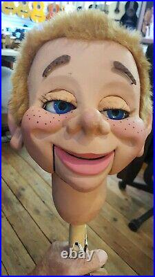 Vintage Maher/clint Detweiler Pro Multi-function Ventriloquist Figure Loaded 40