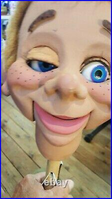 Vintage Maher/clint Detweiler Pro Multi-function Ventriloquist Figure Loaded 40