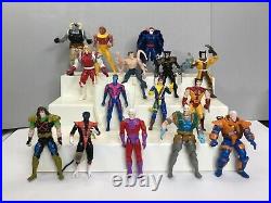 Vintage Marvel Action Figures Comics Superhero X-Men Toy Biz 1991-1995 Lot of 16