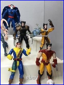 Vintage Marvel Action Figures Comics Superhero X-Men Toy Biz 1991-1995 Lot of 16