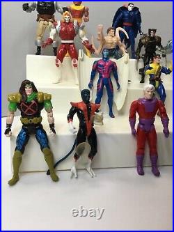 Vintage Marvel Action Figures Comics Superhero X-Men Toy Biz 1991-1995 Lot of 16