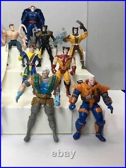 Vintage Marvel Action Figures Comics Superhero X-Men Toy Biz 1991-1995 Lot of 16