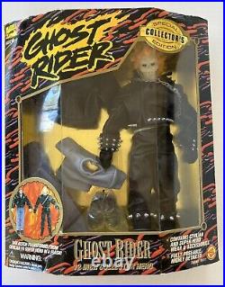 Vintage Marvel Ghost Rider Action Figure 12 Collector's Edition Toy Biz 1996