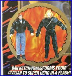 Vintage Marvel Ghost Rider Action Figure 12 Collector's Edition Toy Biz 1996