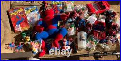 Vintage Marvel Toy McD's 90s Spider Man Lot