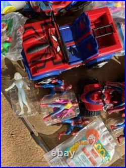 Vintage Marvel Toy McD's 90s Spider Man Lot