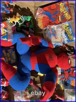 Vintage Marvel Toy McD's 90s Spider Man Lot