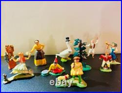 Vintage Marx 1961-1962 Lot of 67 total Disneykins / Fairykins tiny figures