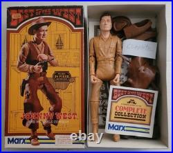 Vintage Marx 1974 Johnny West BOTW Figure Set-Original Boxed- Complete All 24Pcs