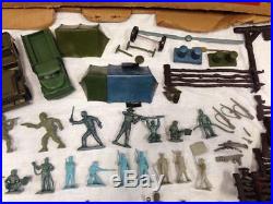 Vintage Marx Armed Forces Training Center Series 500 play set Military Figures