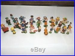 Vintage Marx Cartoon Tinykins Figures Lot Of 29 Free Shipping 1961