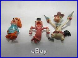 Vintage Marx Cartoon Tinykins Figures Lot Of 29 Free Shipping 1961