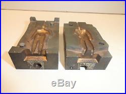 Vintage Marx Dwight D. Eisenhower Ike 60mm Steel Figure Injection Mold Rare