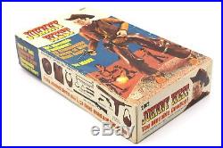 Vintage Marx Johnny West Cowboy Action Figure with Wild West Gear & Box #2062
