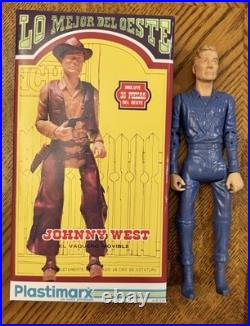 Vintage Marx Johnny West Plastimarx Lo Mejor Del Oeste Johnny West Lavender