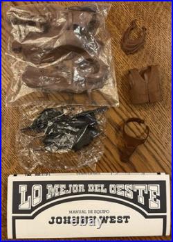 Vintage Marx Johnny West Plastimarx Lo Mejor Del Oeste Johnny West Lavender