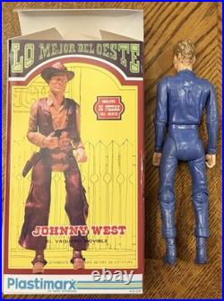 Vintage Marx Johnny West Plastimarx Lo Mejor Del Oeste Johnny West Lavender