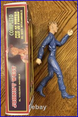 Vintage Marx Johnny West Plastimarx Lo Mejor Del Oeste Johnny West Lavender