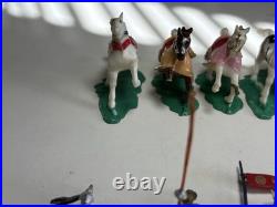 Vintage Marx Knights and Castle Vintage Playset Figure Lot Rare