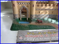 Vintage Marx Knights and Castle Vintage Playset Figure Lot Rare