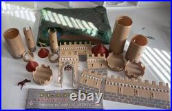 Vintage Marx Knights and Castle Vintage Playset Figure Lot Rare