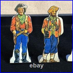 Vintage Marx Toy Soldiers 1930s Tin Litho USA Pre-War Figures Rare Collectible